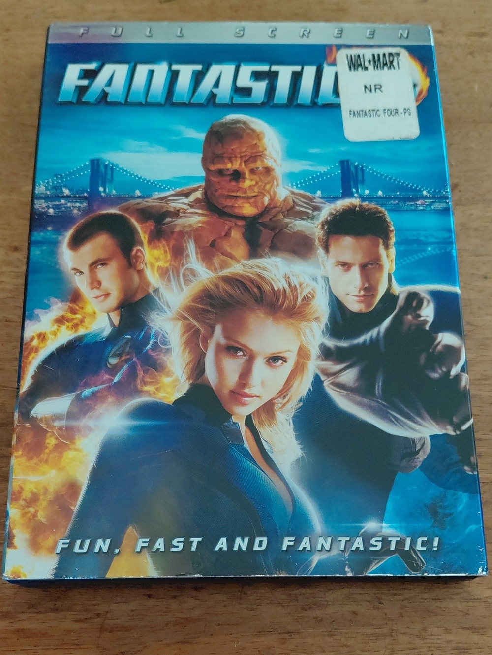 Marvel Blue and Black Fantastic Four DVD